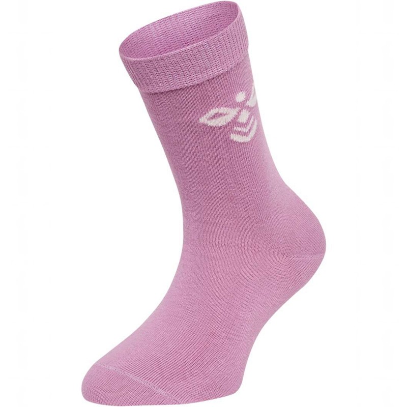 Hummel Sutton 3-pack Socken Kinder Rosa | 345378-459