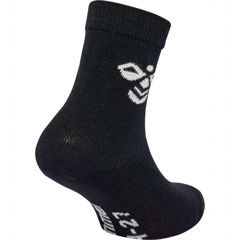 Hummel Sutton 3-pack Socken Kinder Schwarz | 720724-004