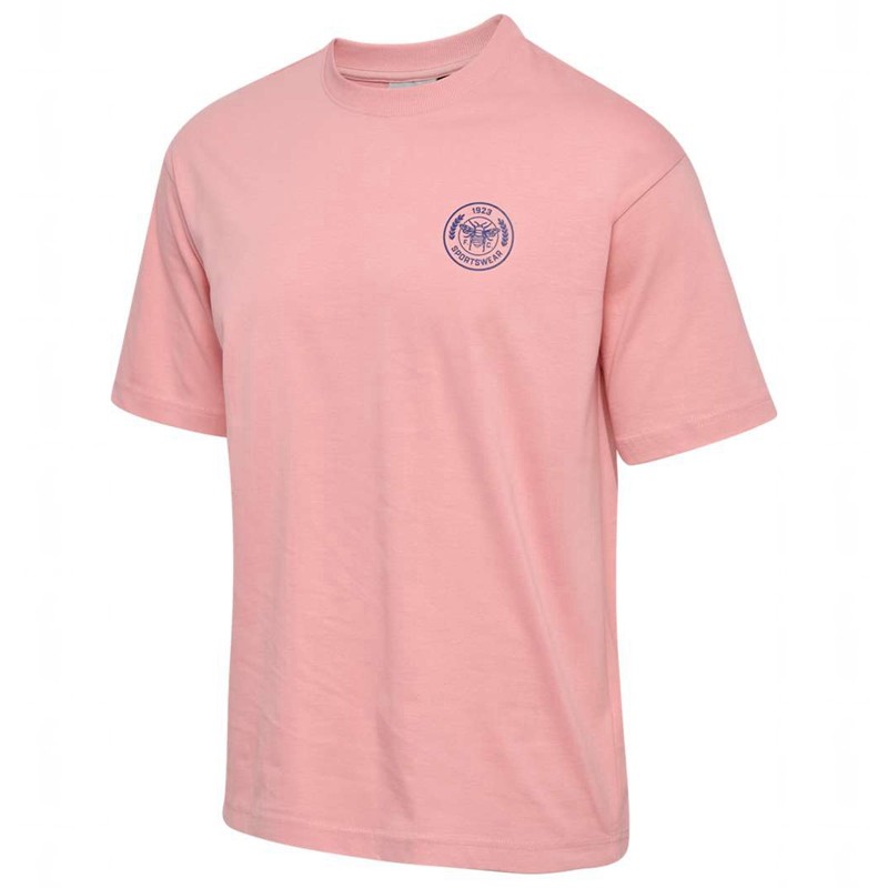 Hummel Swarm Loose T-shirts Herren Rosa | 112499-780