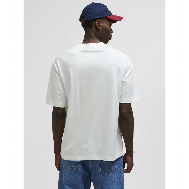 Hummel Swarm Loose T-shirts Herren Weiß | 400232-944
