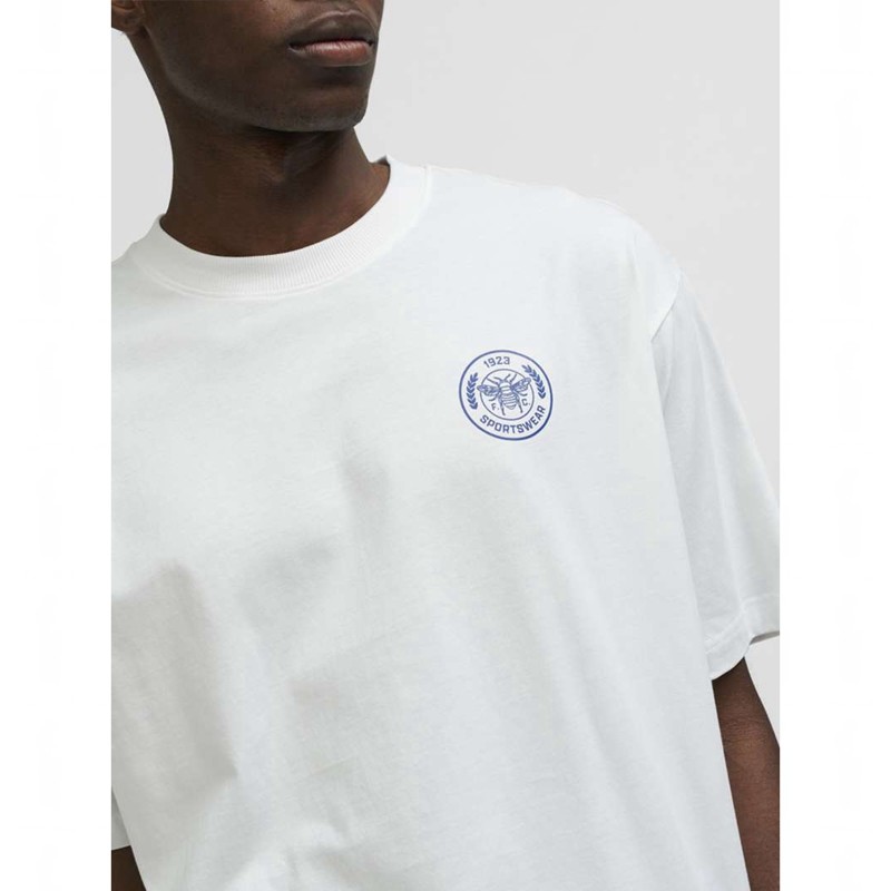Hummel Swarm Loose T-shirts Herren Weiß | 400232-944