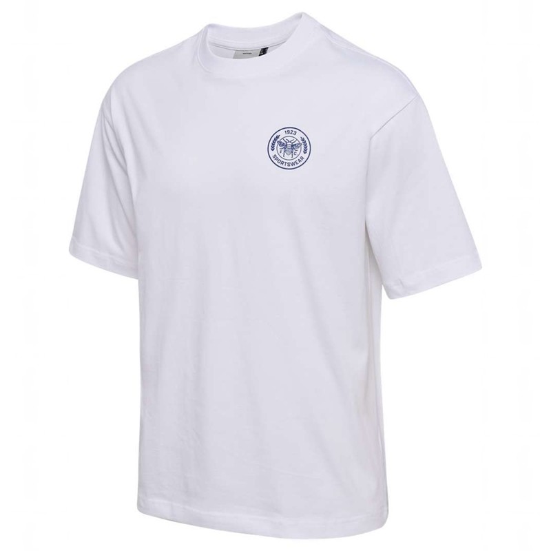 Hummel Swarm Loose T-shirts Herren Weiß | 400232-944