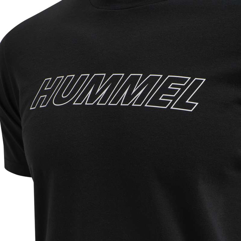 Hummel Te Callum 2-pack Cotton T-shirts Herren Schwarz | 592742-824