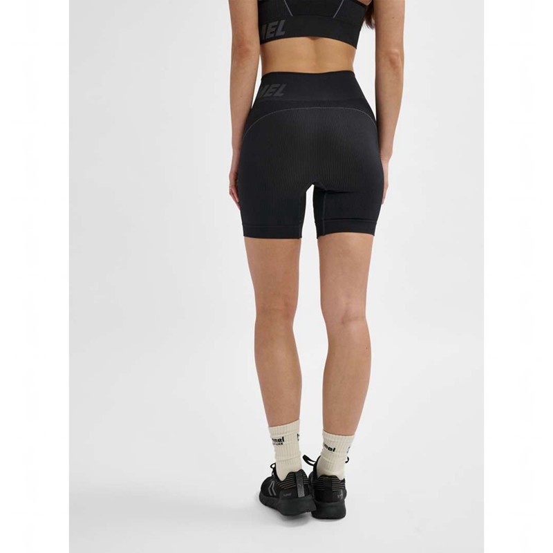 Hummel Te Christel Seamless Kurze Hose Damen Schwarz | 982608-613