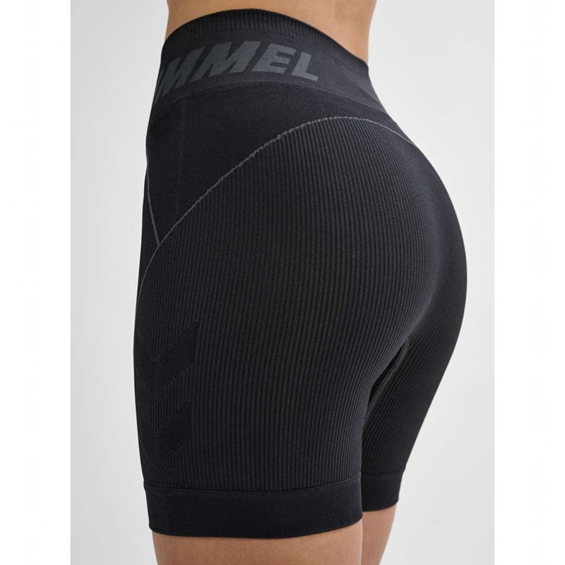 Hummel Te Christel Seamless Kurze Hose Damen Schwarz | 982608-613