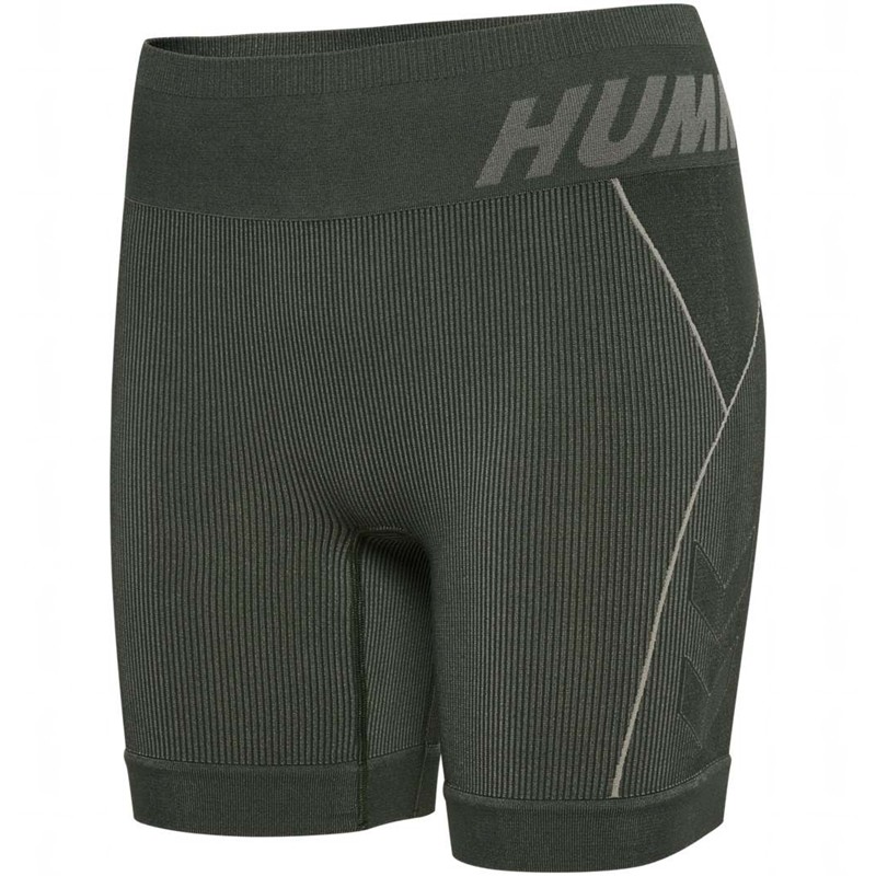 Hummel Te Christel Seamless Kurze Hose Damen Grün | 976318-739