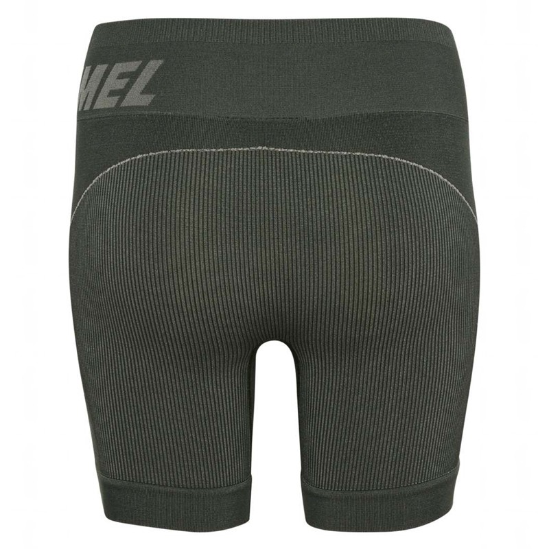 Hummel Te Christel Seamless Kurze Hose Damen Grün | 976318-739