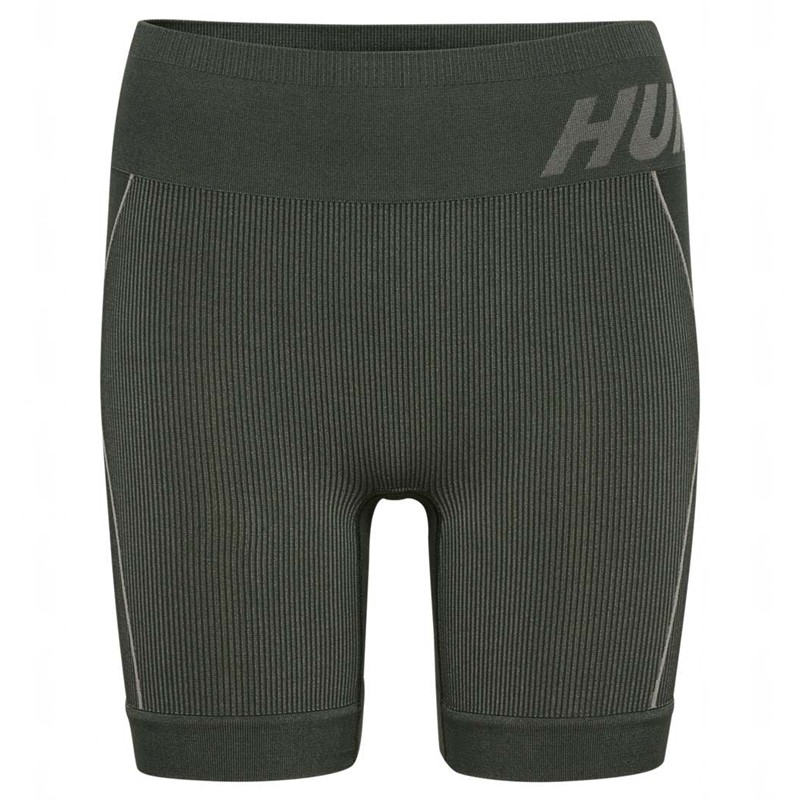 Hummel Te Christel Seamless Kurze Hose Damen Grün | 976318-739