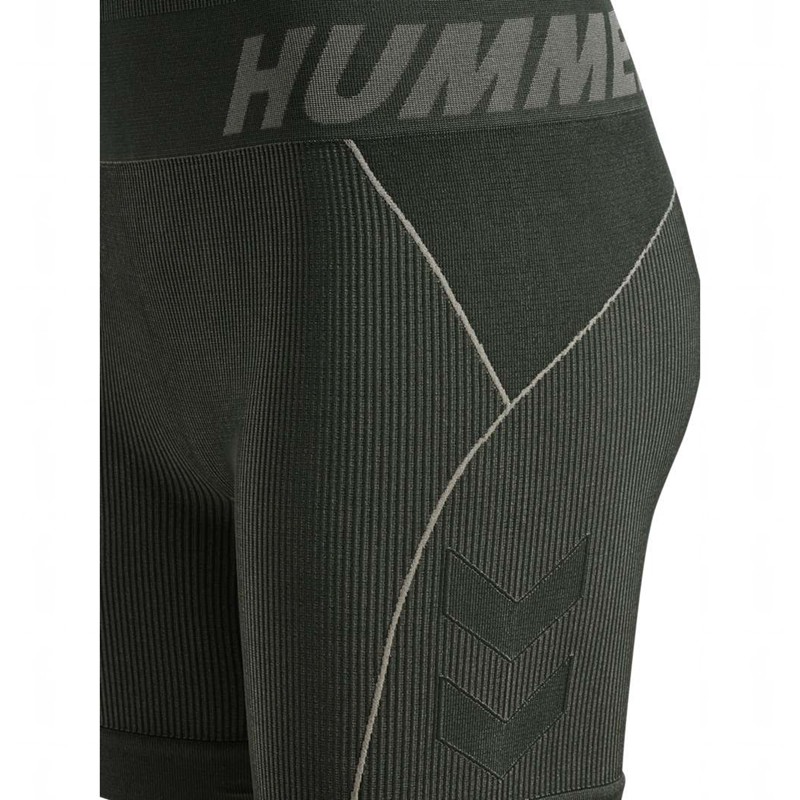 Hummel Te Christel Seamless Kurze Hose Damen Grün | 976318-739