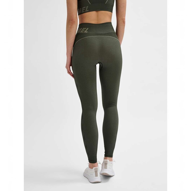 Hummel Te Christel Seamless Mw Strumpfhose Damen Grün | 715722-778
