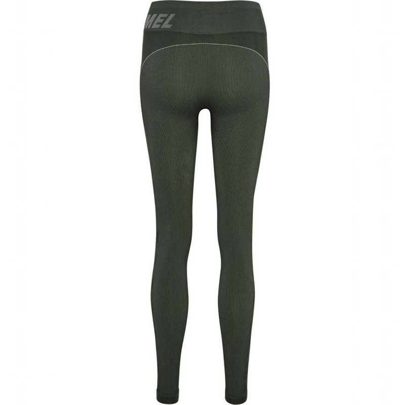 Hummel Te Christel Seamless Mw Strumpfhose Damen Grün | 715722-778