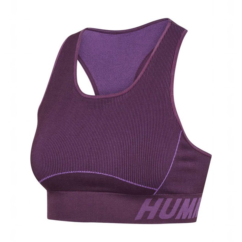 Hummel Te Christel Seamless Top Jacken Damen Lila | 431595-816
