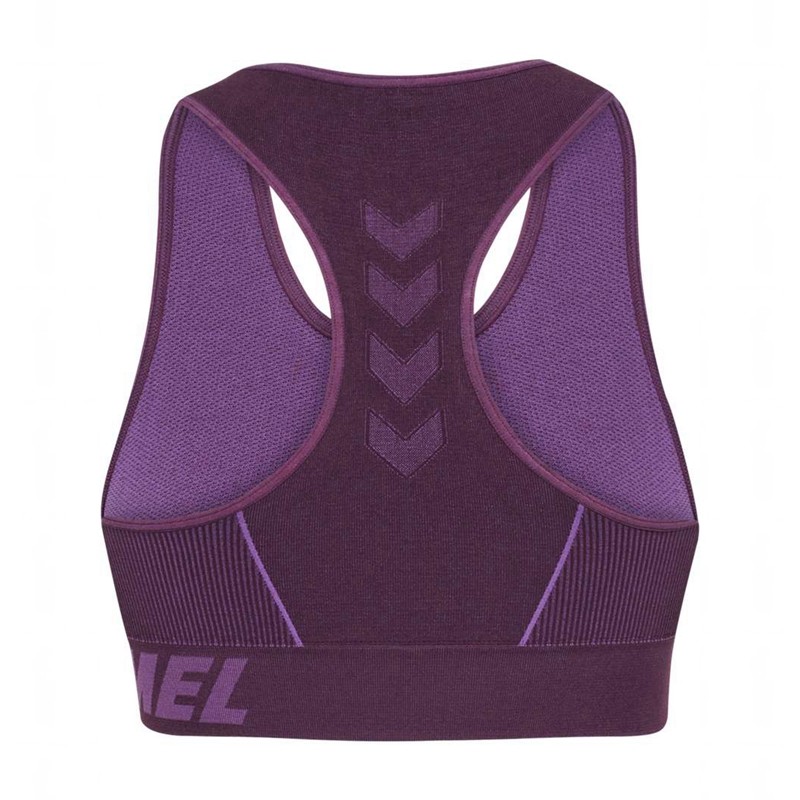 Hummel Te Christel Seamless Top Jacken Damen Lila | 431595-816