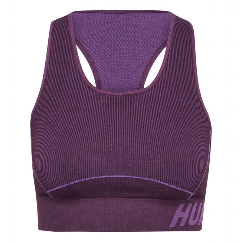 Hummel Te Christel Seamless Top Jacken Damen Lila | 431595-816