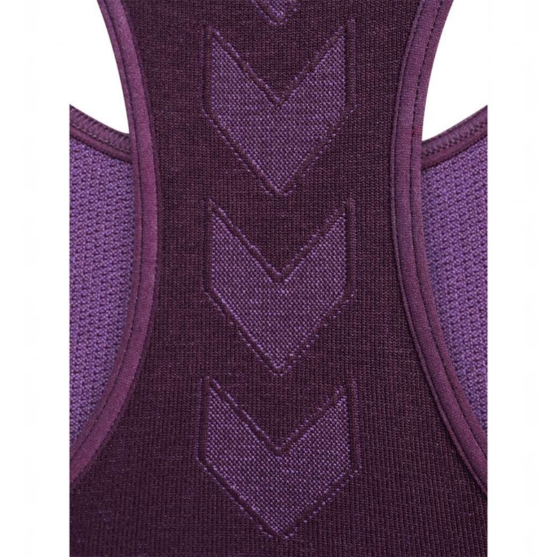 Hummel Te Christel Seamless Top Jacken Damen Lila | 431595-816