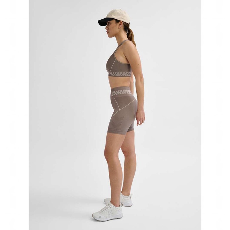 Hummel Te Christel Seamless Top Sport BH Damen Beige | 173580-401