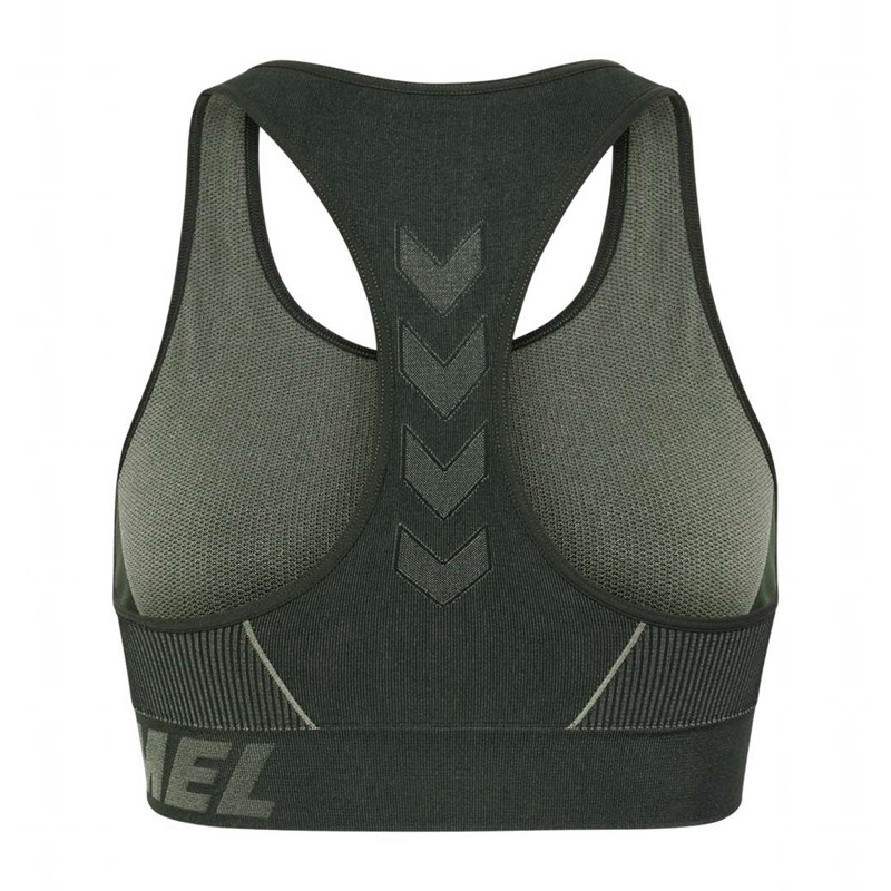 Hummel Te Christel Seamless Top Sportbekleidung Damen Grün | 717483-320