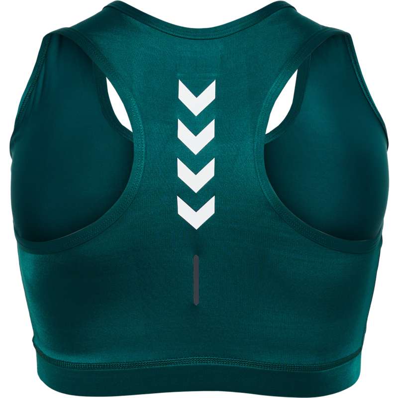 Hummel Te Curvy Plus Sport BH Damen Grün | 580659-478
