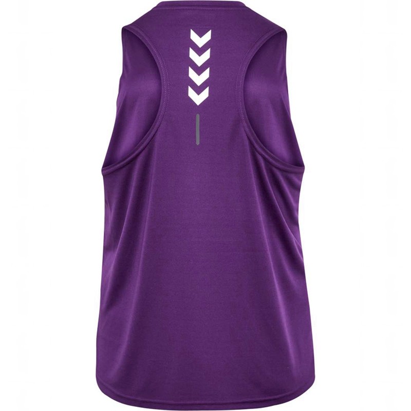 Hummel Te Curvy Plus Tanktop Damen Lila | 695669-136