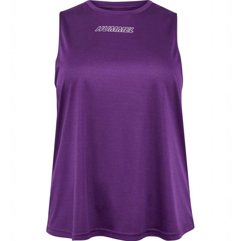 Hummel Te Curvy Plus Tanktop Damen Lila | 695669-136