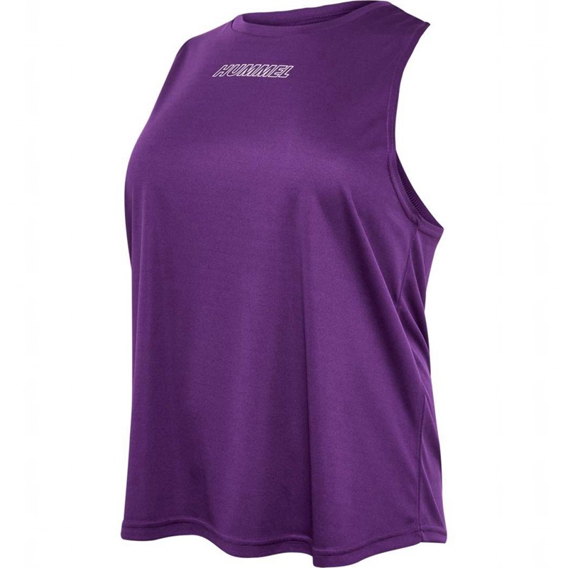 Hummel Te Curvy Plus Tanktop Damen Lila | 695669-136