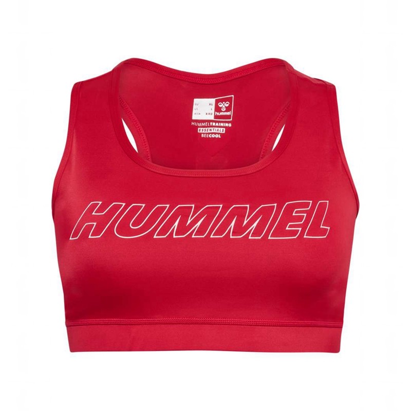 Hummel Te Curvy Plus T-shirts Damen Rot | 383341-291