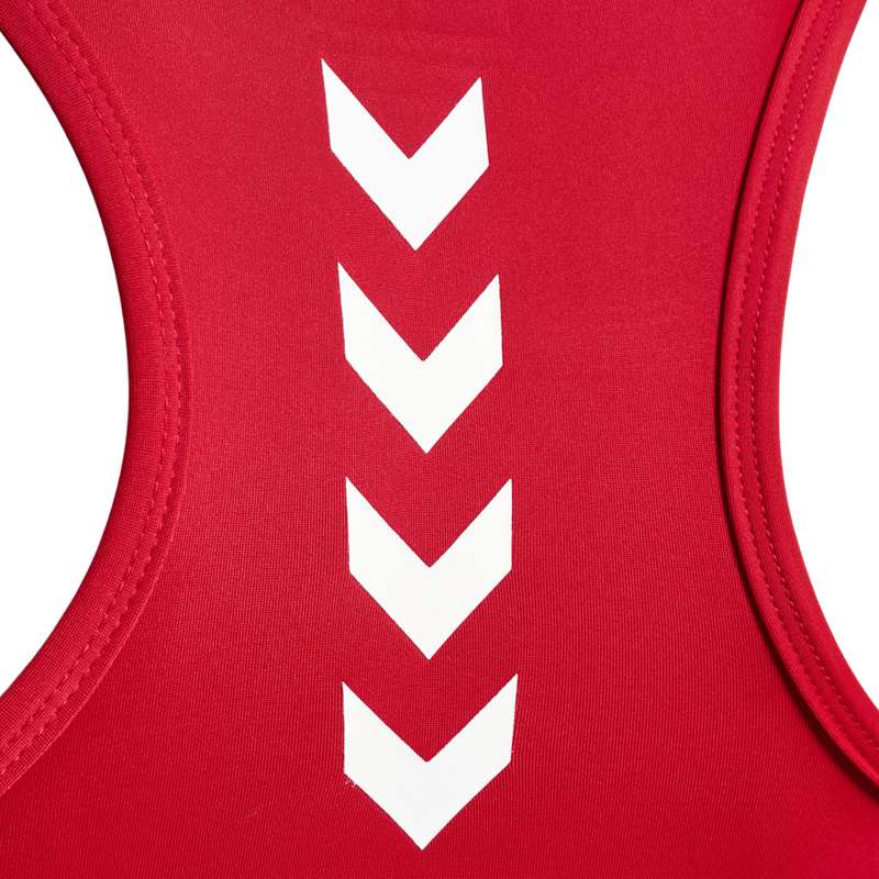 Hummel Te Curvy Plus T-shirts Damen Rot | 383341-291