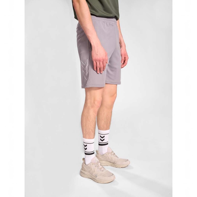 Hummel Te Flex Mesh Kurze Hose Herren Grau | 586713-538
