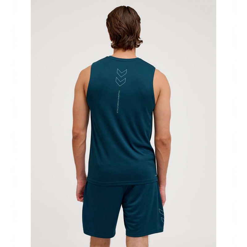Hummel Te Flex Tanktop Herren Navy | 199744-446