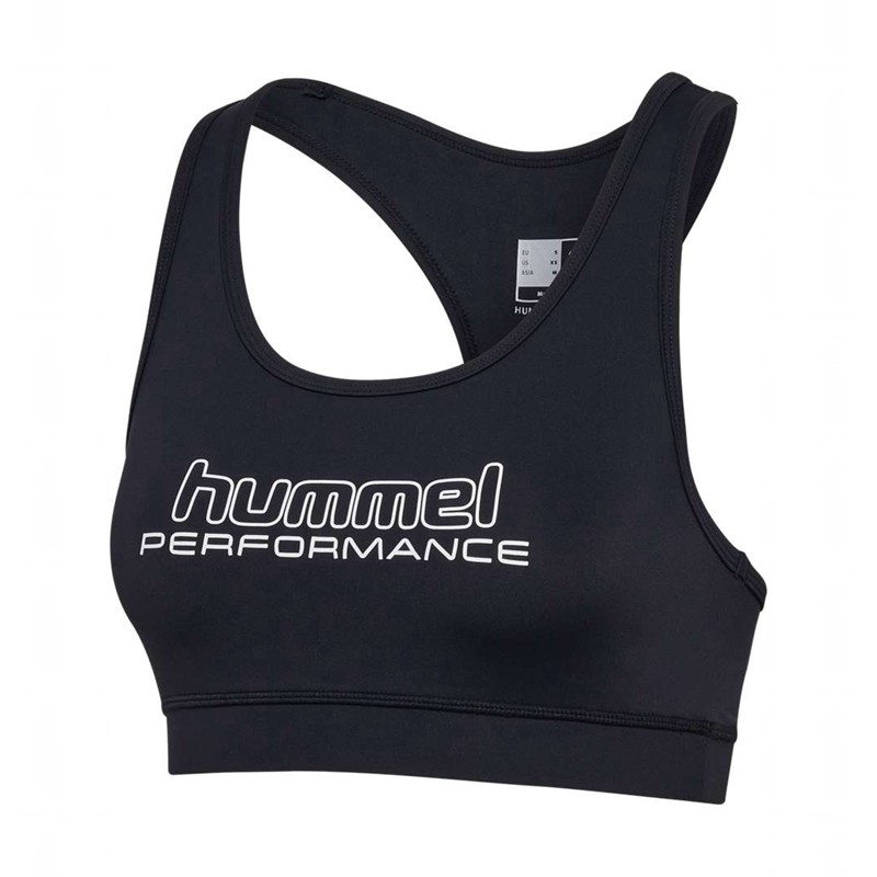 Hummel Te Fundamental Hoodie Damen Schwarz | 379684-190