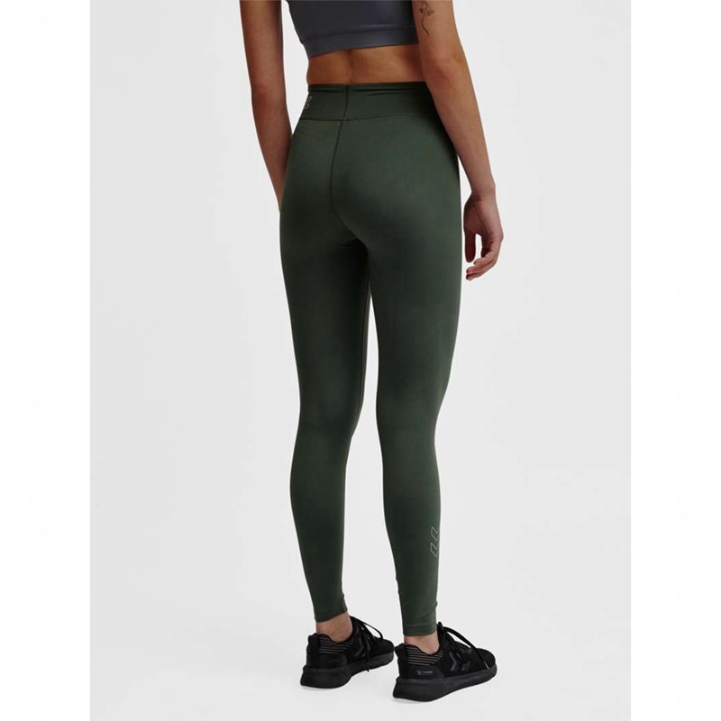Hummel Te Fundamental Mid Waist Socken Damen Grün | 769908-990