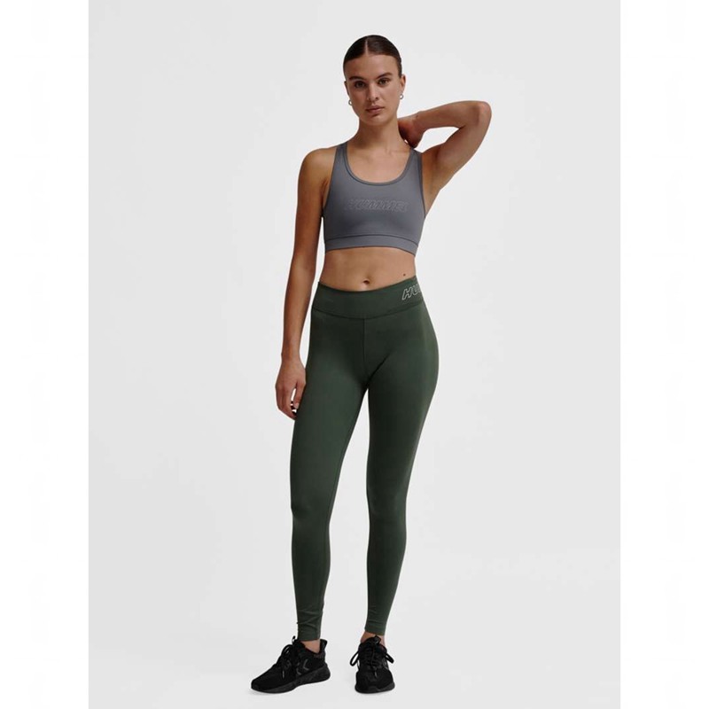 Hummel Te Fundamental Mid Waist Socken Damen Grün | 769908-990
