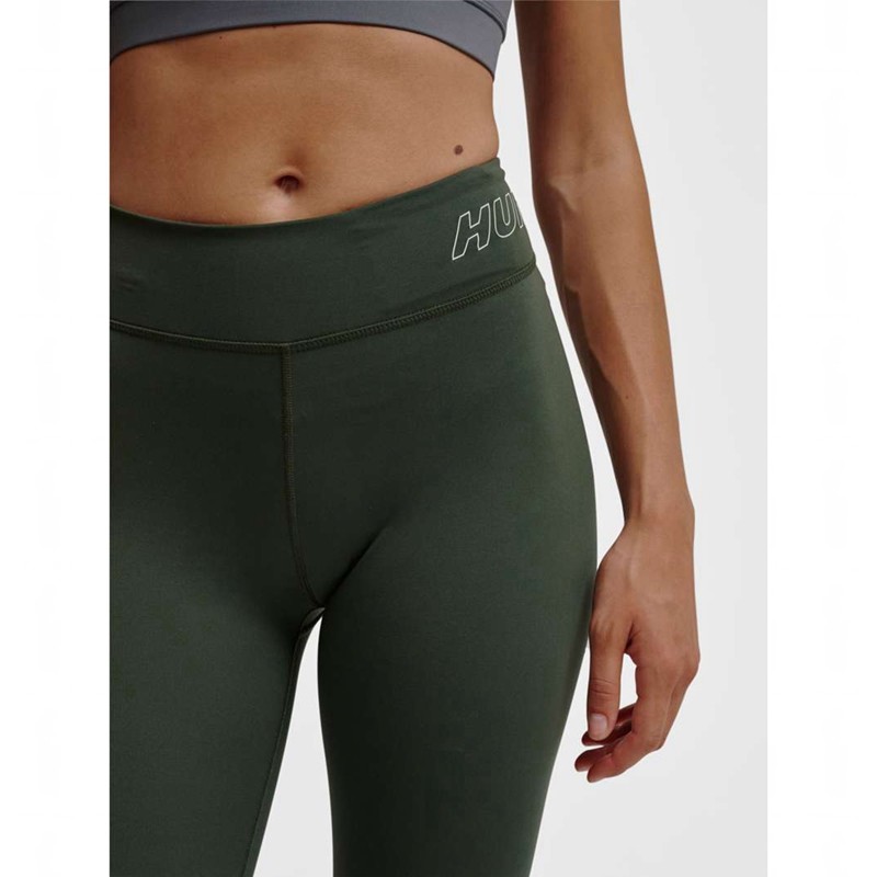 Hummel Te Fundamental Mid Waist Socken Damen Grün | 769908-990