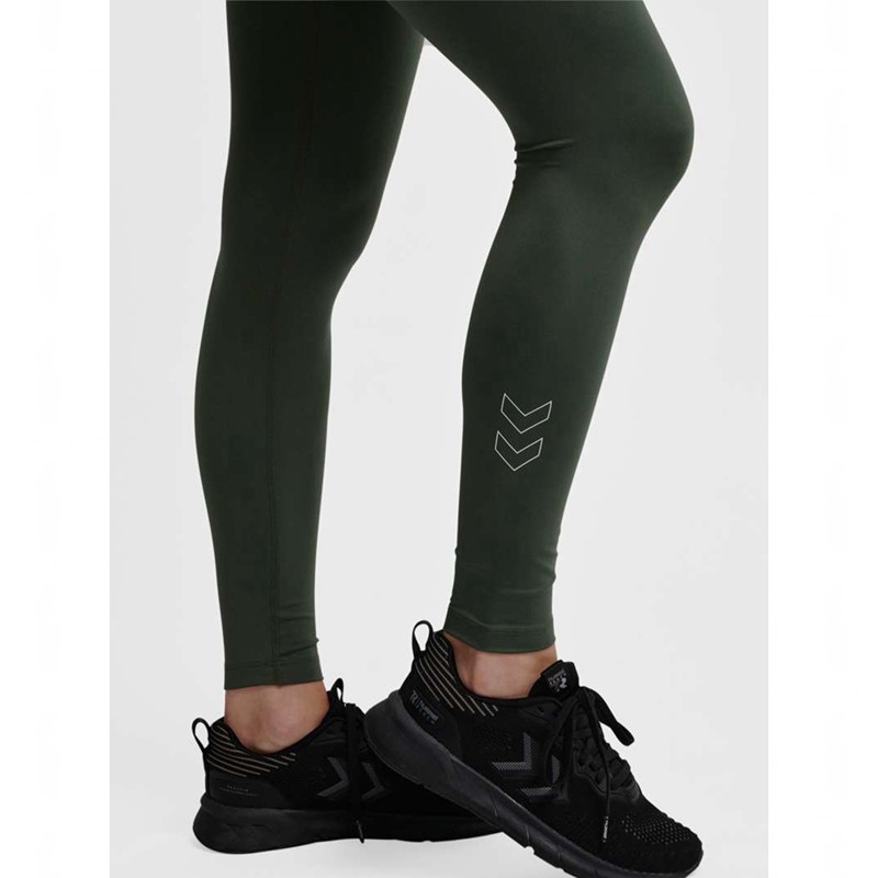 Hummel Te Fundamental Mid Waist Socken Damen Grün | 769908-990