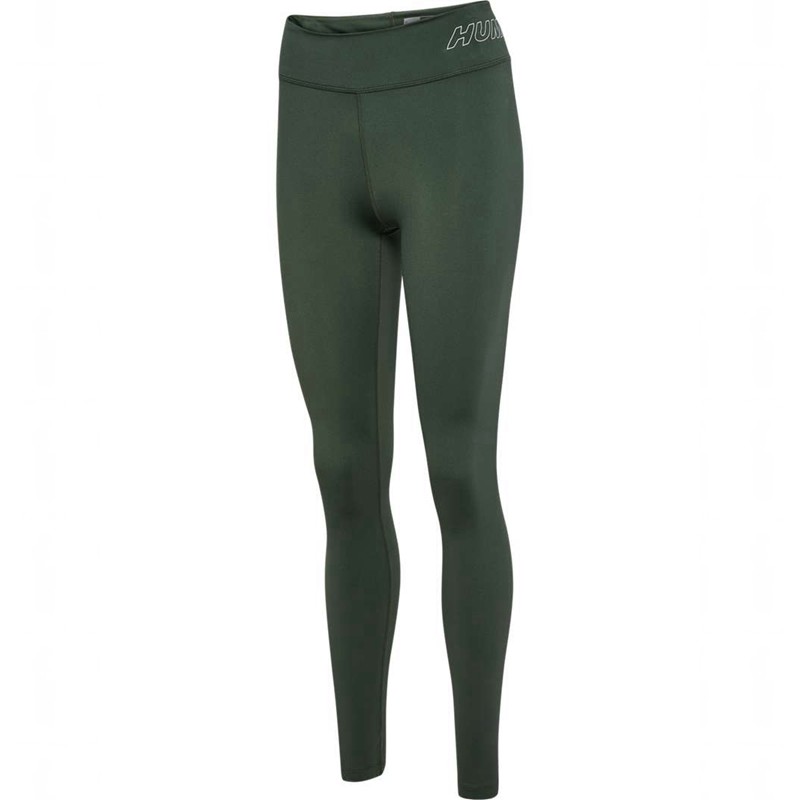 Hummel Te Fundamental Mid Waist Socken Damen Grün | 769908-990