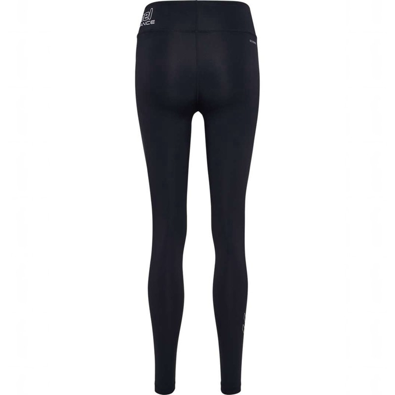 Hummel Te Fundamental Mid Waist Strumpfhose Damen Schwarz | 773580-215