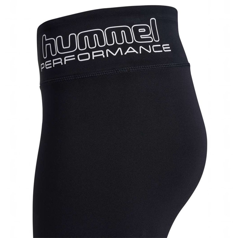 Hummel Te Fundamental Mid Waist Strumpfhose Damen Schwarz | 773580-215