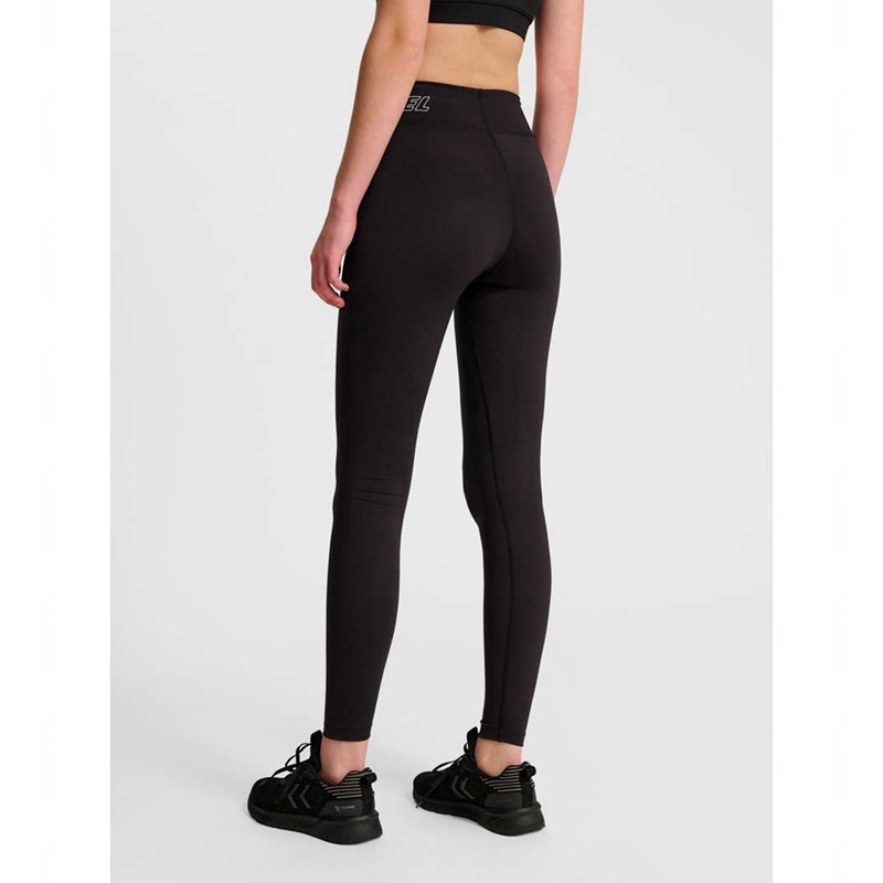 Hummel Te Fundamental Mid Waist Strumpfhose Damen Schwarz | 799033-733