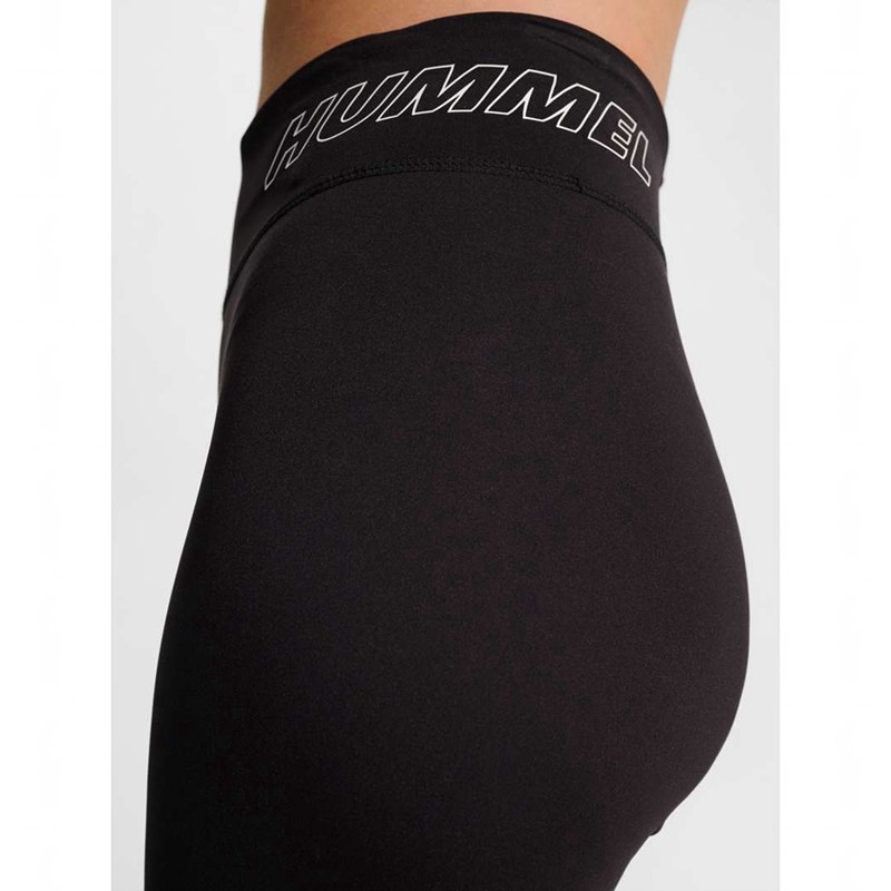 Hummel Te Fundamental Mid Waist Strumpfhose Damen Schwarz | 799033-733