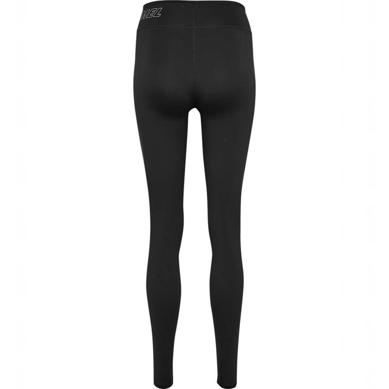 Hummel Te Fundamental Mid Waist Strumpfhose Damen Schwarz | 799033-733