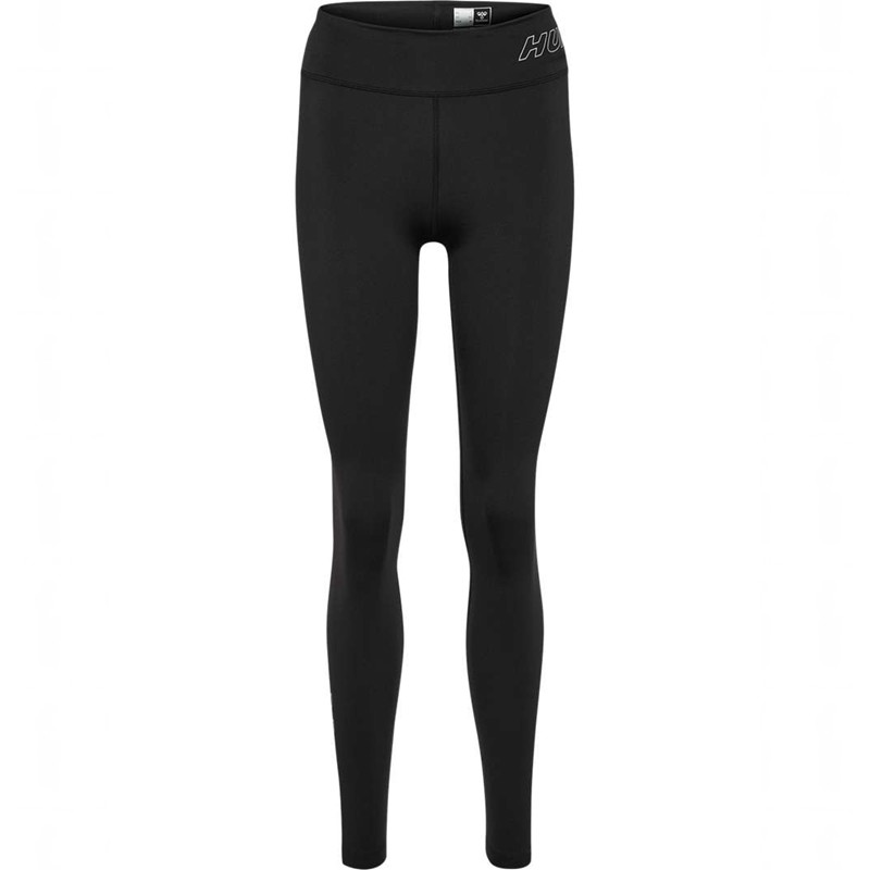 Hummel Te Fundamental Mid Waist Strumpfhose Damen Schwarz | 799033-733