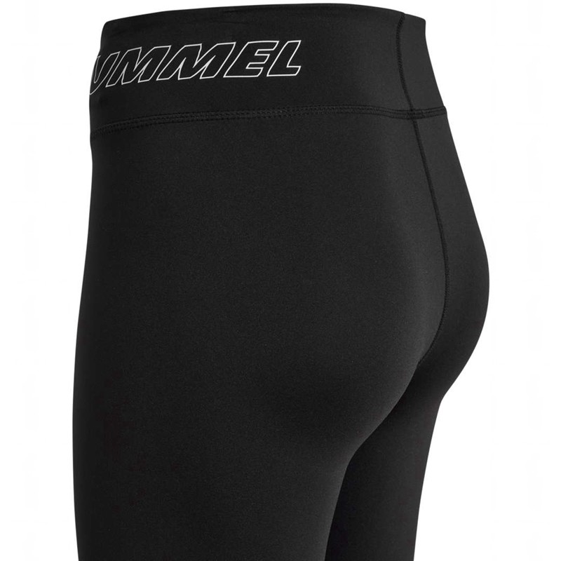 Hummel Te Fundamental Mid Waist Strumpfhose Damen Schwarz | 799033-733