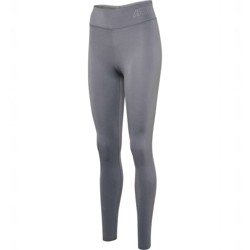 Hummel Te Fundamental Mid Waist Strumpfhose Damen Grau | 333539-000