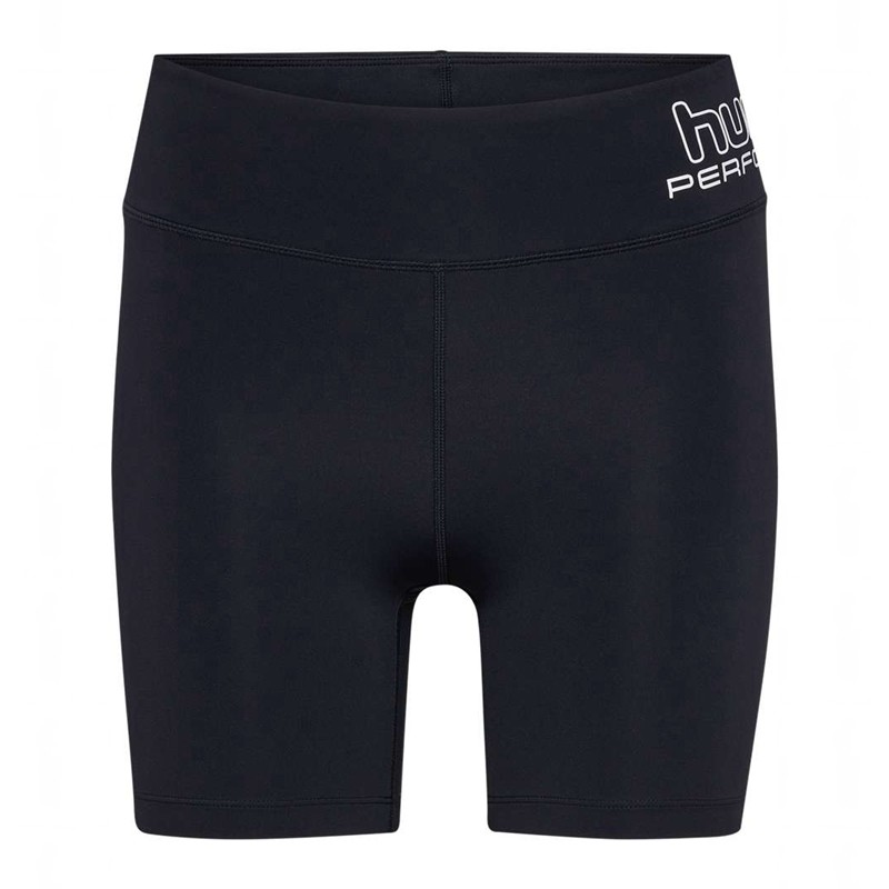 Hummel Te Fundamental Mw Tight Kurze Hose Damen Schwarz | 216703-867