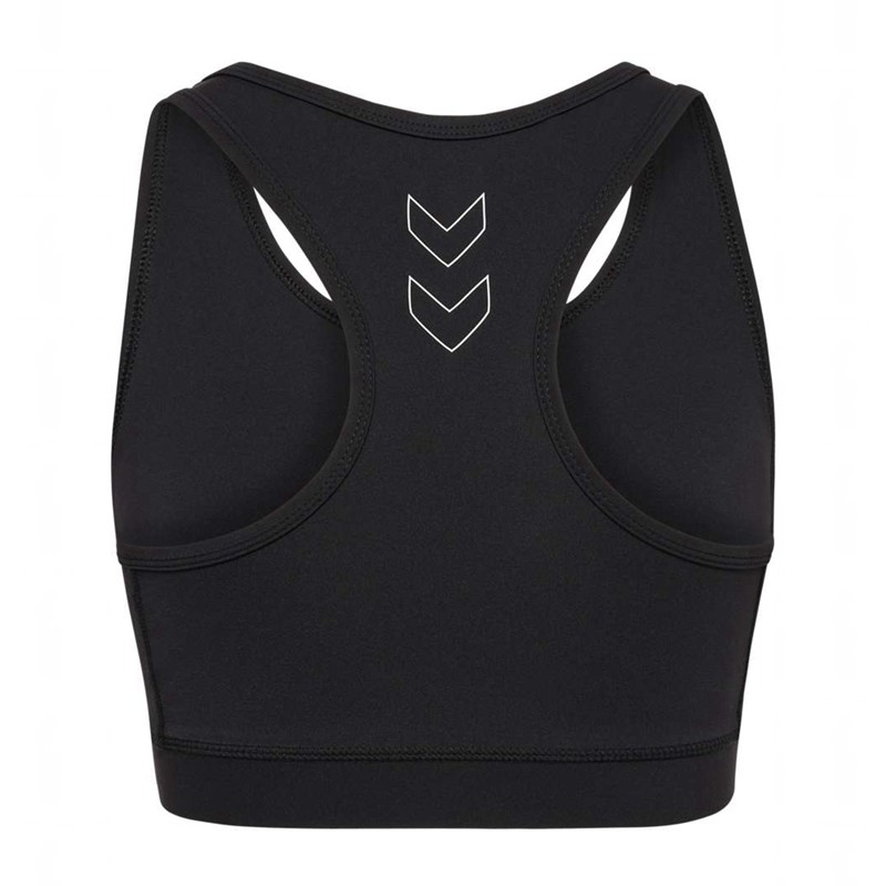 Hummel Te Fundamental Sport BH Damen Schwarz | 102987-489