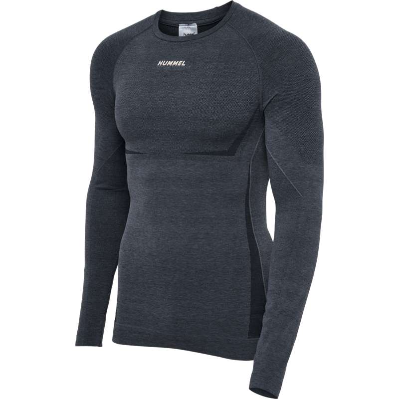 Hummel Te Mike Seamless L/S Grundschicht Herren Schwarz | 606709-838