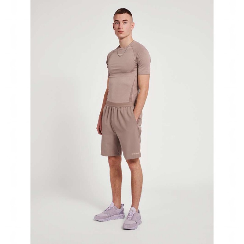 Hummel Te Mike Seamless Sport BH Herren Beige | 341761-836
