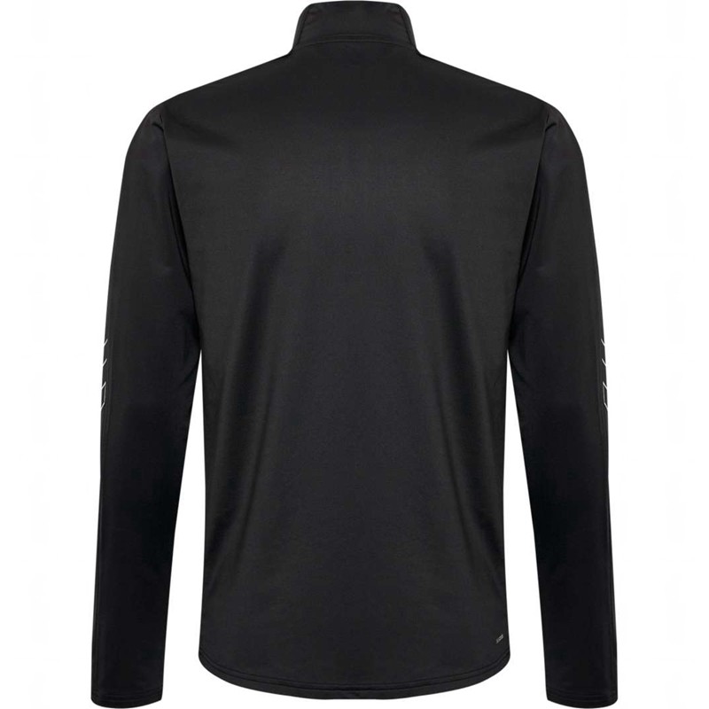 Hummel Te Strength Pl Half Zip Sweatshirt Herren Schwarz | 305469-273