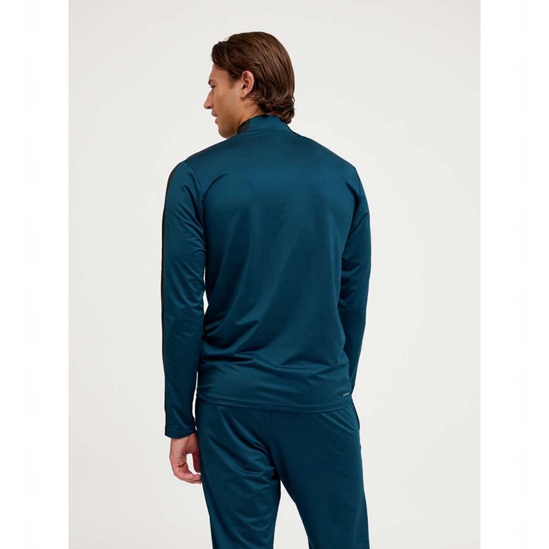 Hummel Te Strength Pl Half Zip Sweatshirt Herren Navy | 134701-165