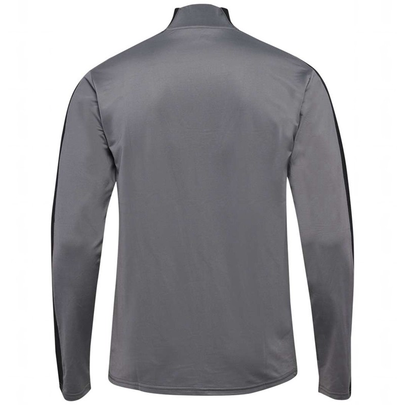 Hummel Te Strength Pl Half Zip Sweatshirt Herren Grau | 056601-520